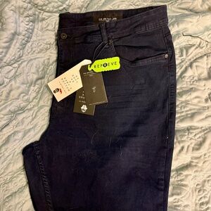 The Perfect Jean 44x30 Athletic Fit Submarine Blue/Black